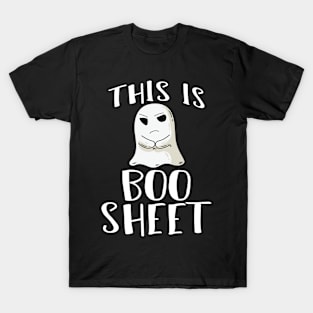 This Is Boo Sheet - Halloween Boo Boo Sheet Ghost Costume T-Shirt